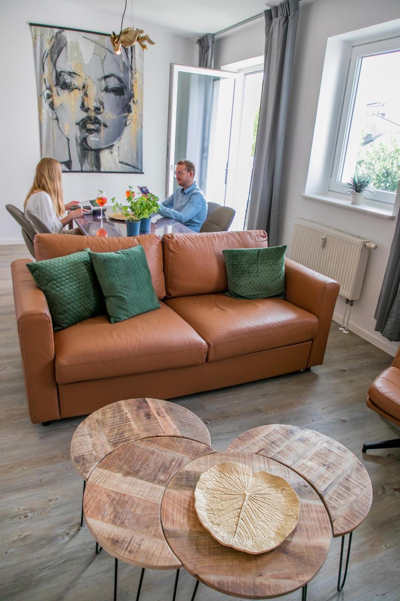 City Apartment "Hans Seat" Rostock Mit Rooftop-Terrasse Luaran gambar